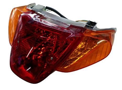 MONDİAL FT ASYA 110 ARKA STOP KOMPLE SARI CAMLI