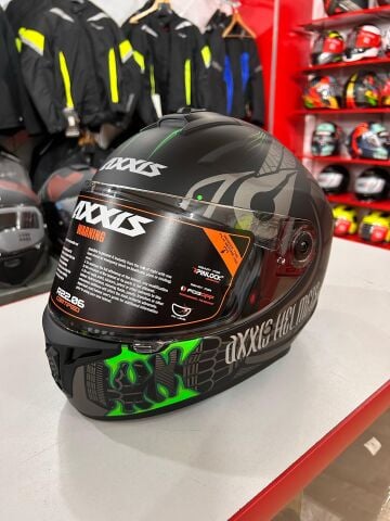 AXXIS DRAKEN S MAORI DEVIL B6 MATT GREEN XXL