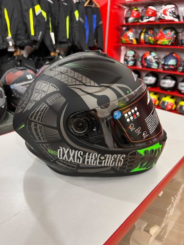 AXXIS DRAKEN S MAORI DEVIL B6 MATT GREEN XL