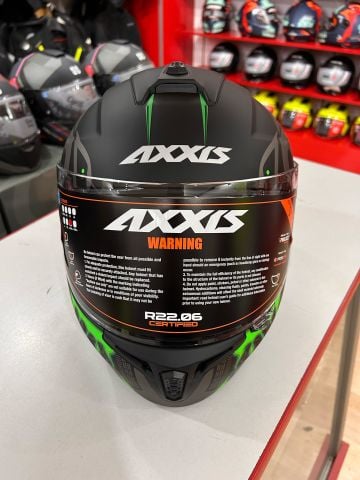 AXXIS DRAKEN S MAORI DEVIL B6 MATT GREEN XL