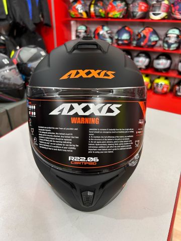 AXXIS DRAKEN S SLIDE B4 TURUNCU FULL FACE XL BEDEN