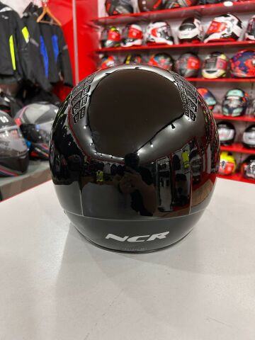 NCR AİR YARIM KASK PARLAK SİYAH (ECE BELGELİ) XL BEDEN