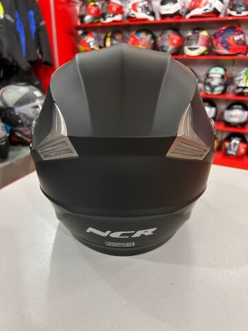 NCR JET YARIM KASK GÜNEŞ VİZÖRLÜ MAT SİYAH (ECE BELGELİ) XL BEDEN