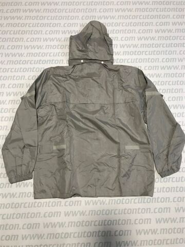 SPADA KREM SİYAH ALT ÜST TAKIM YAĞMURLUK XXL