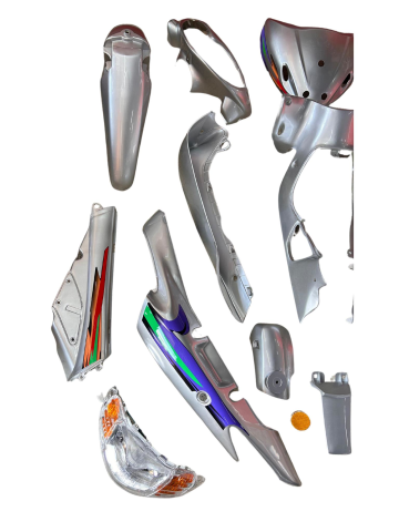 MONDİAL FT110 KOMPLE KAPORTA SETİ GRİ 19 PARÇA İTHAL