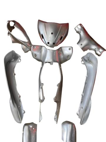 MONDİAL FT110 KOMPLE KAPORTA SETİ GRİ 19 PARÇA İTHAL