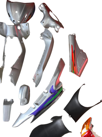 MONDİAL FT110 KOMPLE KAPORTA SETİ GRİ 19 PARÇA İTHAL