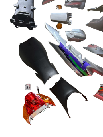 MONDİAL FT110 KOMPLE KAPORTA SETİ GRİ 19 PARÇA İTHAL