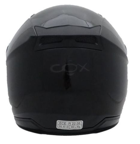 COX SR-G YARIM KASK SİYAH GÜNEŞ VİZÖRLÜ