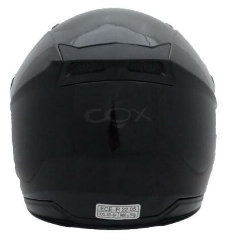 COX SR-G YARIM KASK SİYAH GÜNEŞ VİZÖRLÜ