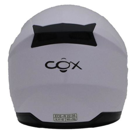 COX SR-G YARIM KASK BEYAZ GÜNEŞ VİZÖRLÜ