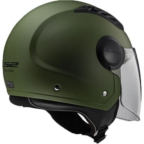 LS2 KASK OF562 AIRFLOW YARIM KASK MAT YEŞİL