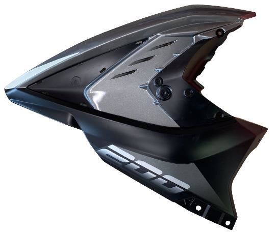 BAJAJ PULSAR RS200 YAN PANEL ÖN SOL EURO 4 GRİ ORJİNAL