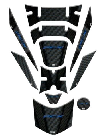 HONDA PCX125 2018-2020 UYUMLU TANK PAD SET 008
