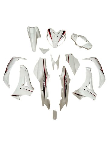 KUBA CUP100 EGE KAPORTA SETİ BEYAZ 13 PARÇA