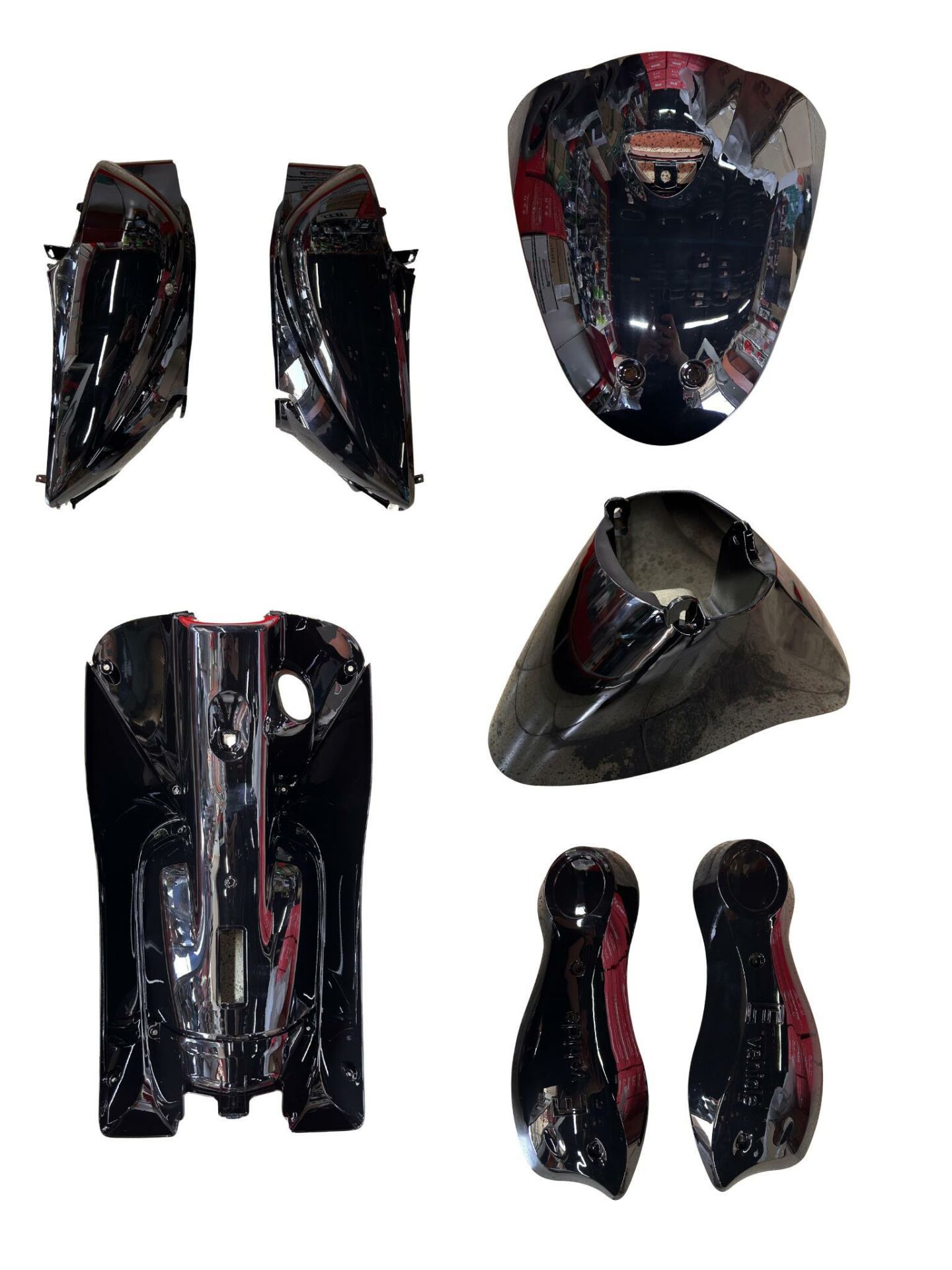 YUKİ DÜNYA SİYAH KAPORTA SETİ KOMPLE 9 PARÇA