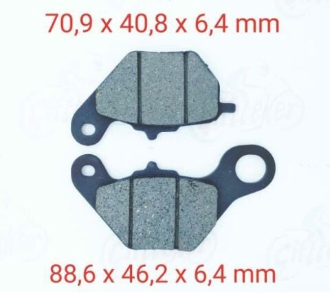 E-BİS YUKİ LUNA ÖN FREN BALATASI