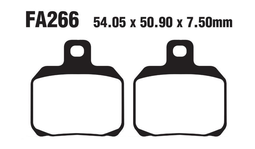 E-BİS VOLTA ÖN FREN BALATASI FA266