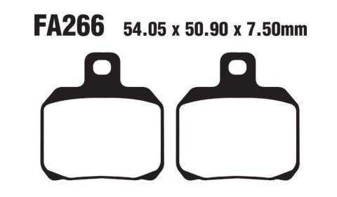 E-BİS VOLTA ÖN FREN BALATASI FA266