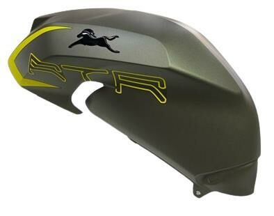 TVS RTR200 SOL BENZİN DEPOSU KARENAJ (GRİ) ORJİNAL