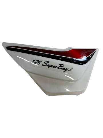 MONDİAL SÜPERBOY 125 İ SAĞ AKÜ KAPAGI BEYAZ ORJİNAL