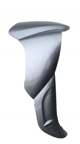 YAMAHA CRYPTON R SAĞ DIŞ DİZLİK GRİ ORJİNAL