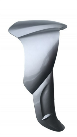 YAMAHA CRYPTON R SAĞ DIŞ DİZLİK GRİ ORJİNAL