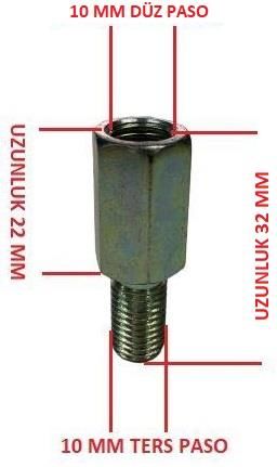 AYNA UZATMA +10-10 TERSTEN DÜZE ÇEVİRİR