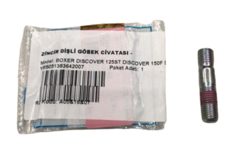 BAJAJ BOXER-AS150-NS150-NS160 ZİNCİR DİŞLİ GÖBEK CİVATASI ADET ORJİNAL
