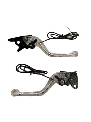 HONDA PCX125 2021-2024 UYUMLU LED IŞIKLI SİNYALLİ AYARLANABİLİR SPOR MANET