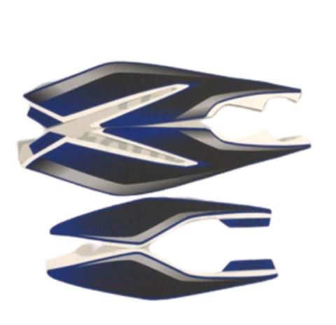 BAJAJ PULSAR NS200-NS150 FAR MUHAFAZASI ETİKETİ TAKIM MAVİ ORJİNAL