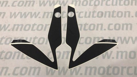 BAJAJ NS200 ÇAMURLUK ETİKETİ TAKIM SİYAH ORJİNAL