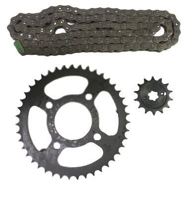 BAJAJ 125ST-BOXER 150 150F ARKA ZİNCİR DİŞLİ SET 43x15 ORJİNAL