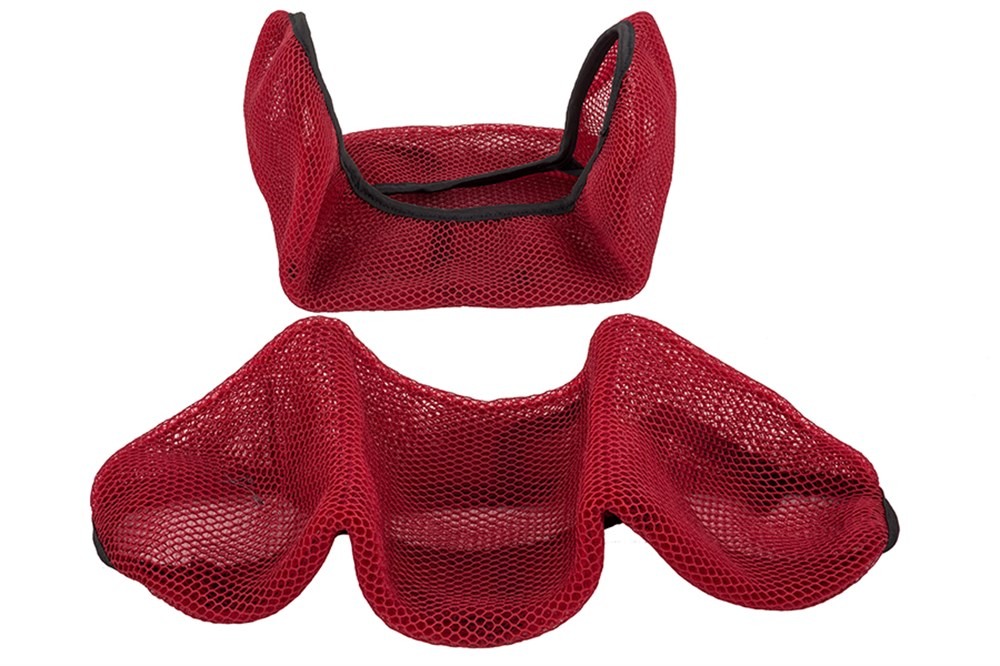 MAXİ SCOOTER KOLTUK FİLESİ CİFT KAT KIRMIZI 3XL