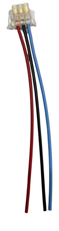 CUP SFC-KH-SCOOTER KORNA FAR DÜĞME BAĞLANTI SOKETİ 3 KABLOLU