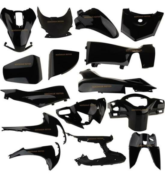 HONDA DİO KAPORTA SETİ SİYAH 16 PARÇA