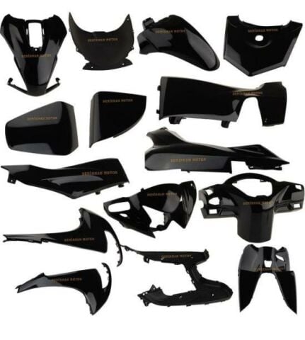 HONDA DİO KAPORTA SETİ SİYAH 16 PARÇA