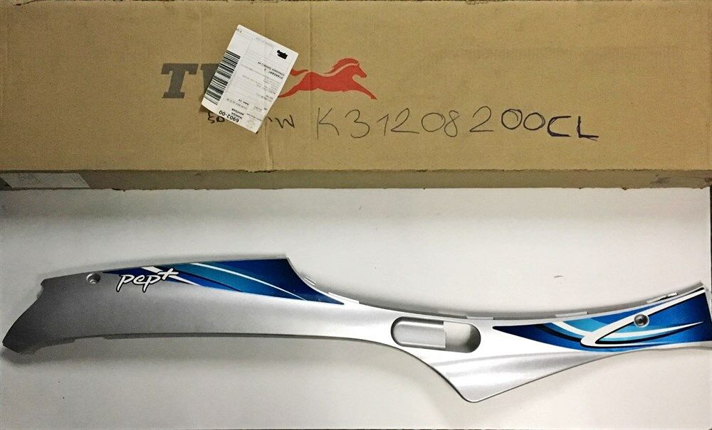 TVS PEP SAĞ ALT YAN PANEL METALİK MAVİ YENİ MODEL ORJİNAL