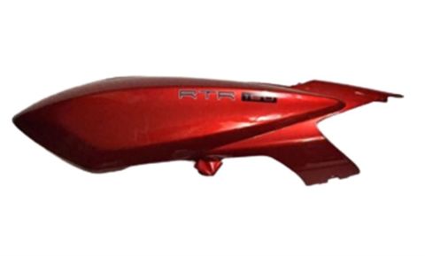 TVS RTR150 SOL ARKA SELE ALTI KAPAĞI KIRMIZI ORJİNAL