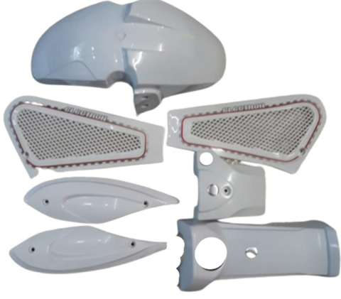 E BİKE DEMİR KASA KAPORTA SETİ 7 PARÇA BEYAZ