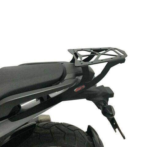 GP KOMPOZİT HONDA NC 700 X-S / NC 750 X-S 2012-2020 UYUMLU ARKA ÇANTA DEMİRİ SİYAH