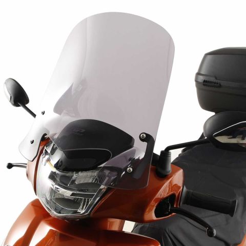 GP KOMPOZİT TVS JUPİTER 125-110 UYUMLU ÖN CAM ŞEFFAF 42cm