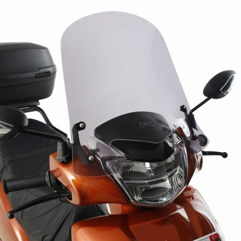 GP KOMPOZİT TVS JUPİTER 125-110 UYUMLU ÖN CAM ŞEFFAF 42cm