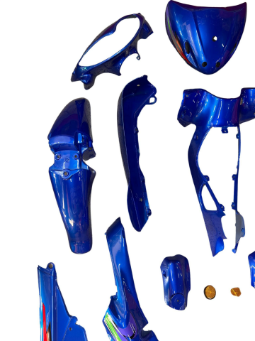 MONDİAL FT110 KOMPLE KAPORTA SETİ MAVİ 19 PARÇA İTHAL