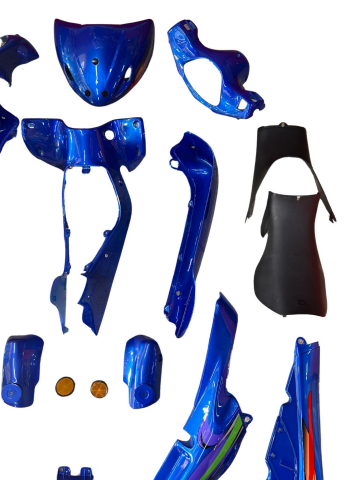 MONDİAL FT110 KOMPLE KAPORTA SETİ MAVİ 19 PARÇA İTHAL