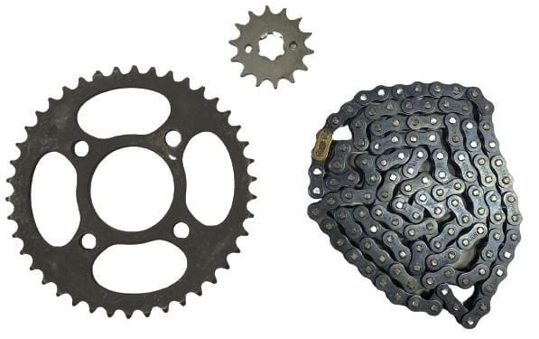 BAJAJ DİSCOVER-125 ARKA TEKER ZİNCİR DİŞLİ SETİ İTHAL 42+14