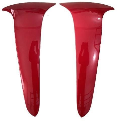 MOTORAN TORRO SAĞ SOL DIŞ DİZLİK TAKIM KIRMIZI