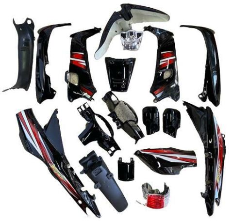 MONDİAL UKH-KH-MFH KAPORTA SETİ (FAR STOP DAHİL) SİYAH