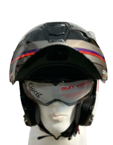 CYRIL KASK FU403SV GECKO SV EPIC B7 GLOSS PEARL MAVİ L