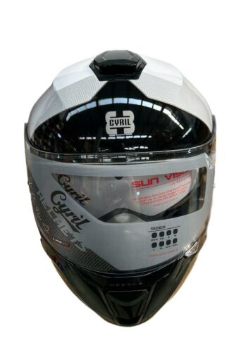 CYRIL KASK FU403SV GECKO SV EPIC B7 GLOSS PEARL MAVİ XL